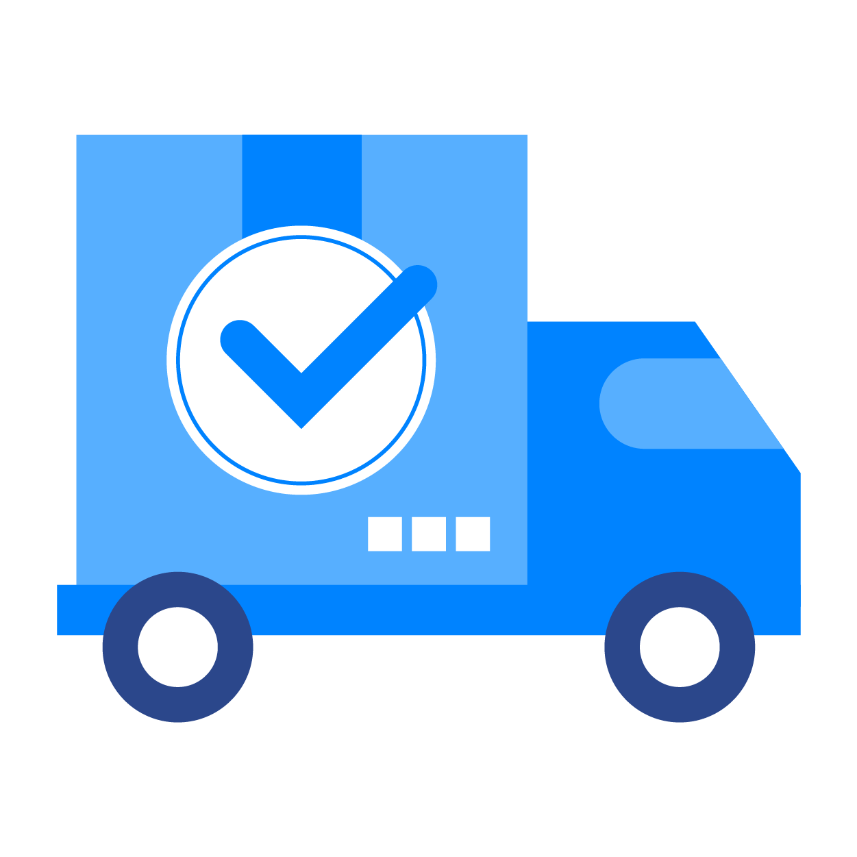 Illustration of Simpl Fulfillment receiving and shipping inventory from a 3PL warehouse.