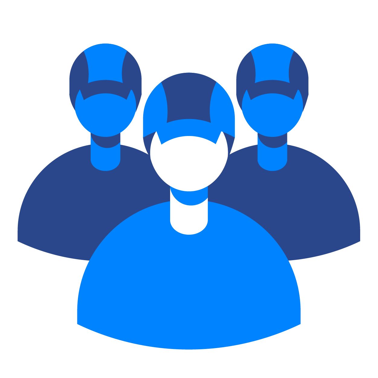 Illustration of a dedicated on-site account team at Simpl Fulfillment's Austin, Texas warehouse.